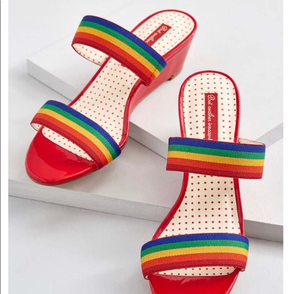B.A.I.T Rainbow Strap Wedge